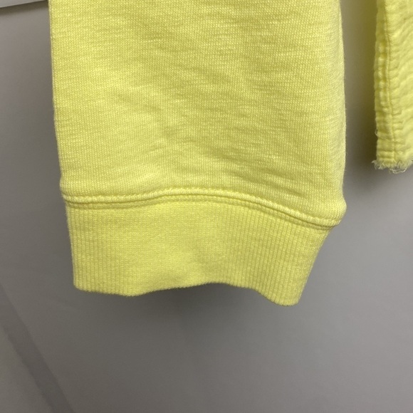 TRIBAL JEANS WIDE TIED NECK TIERED LONG SLEEVE LEMON DROP YELLOW SIZE SWEATER… - Picture 8 of 14